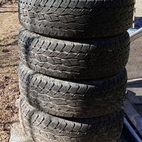 Treno gomme Mitsubishi L200 con cerchi e bull bar