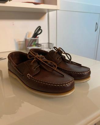 Mocassino pelle marrone Lumberjack