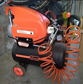 COMPRESSORE D'ARIA 24 LITRI VINCO
