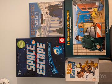 4 giochi da tavolo 