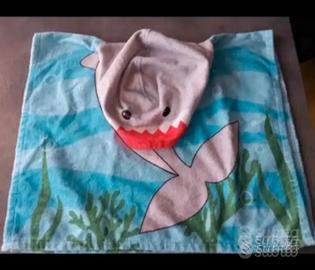 Accappatoio in spugna bambino taglia unica (1-2 a)