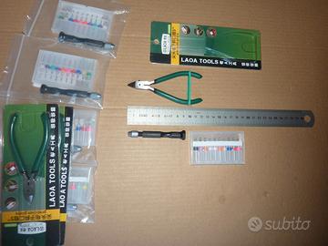 Trapano manuale+punte tungsteno+tronchese LAOA