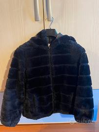 Pelliccia sintetica nera