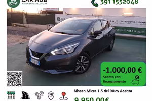 Nissan Micra 1.5 dCi 90 5 porte Acenta