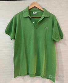 Polo Lacoste Verde taglia 4 (M)