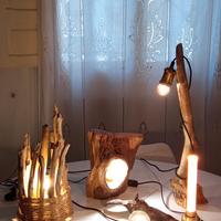 lampade in legno varie tipologie 