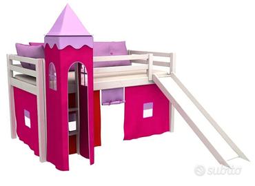 Letto bimbo con scivolo