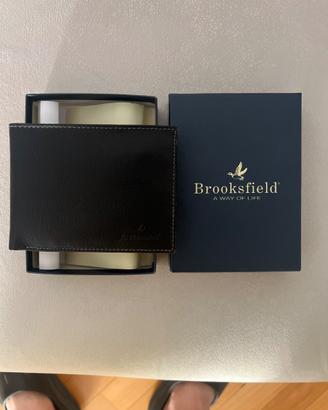 Portafoglio Brooksfield in pelle per uomo