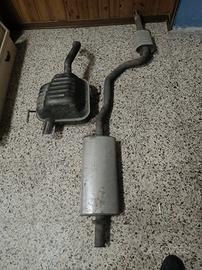 Marmitta Alfa Romeo 147 benzina originale completa
