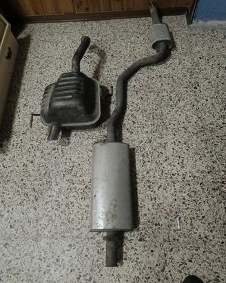 Marmitta Alfa Romeo 147 benzina originale completa
