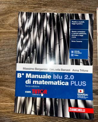 Matematica: Manuale blu 2.0 B*e B** terza edizione
