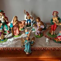 Presepe Natività pastori Antichi cm 20