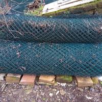 Rete metallica plastificata