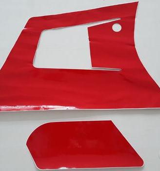 Adesivo carena rosso sx yamaha tzr125 r 91/93