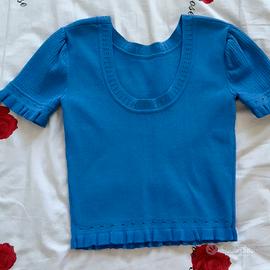 T-shirt donna blu
