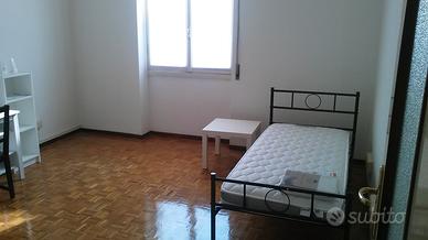 Ampia stanza in centro da subito