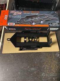 Furgone da rally con gancio traino e carrello