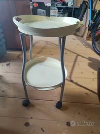 Carrello cucina richiudibile vassoi estraibili