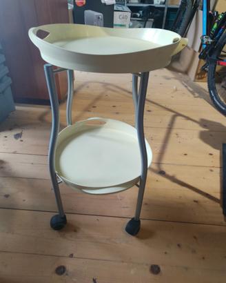 Carrello cucina richiudibile vassoi estraibili