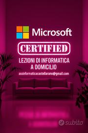 Io sono insegnante di informatica per lezioni