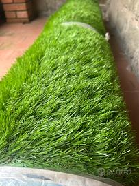 Prato sintetico 50 mm nuovo in rotolo