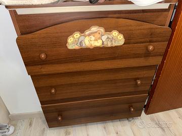 Fasciatoio con bagnetto