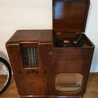 Radio mobile d'epoca  g. Marconi da modernariato