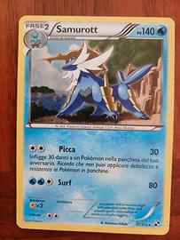 Carta Pokemon Samurott holo