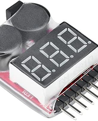 Allarme Buzzer 1-8S per Batterie LiPo Voltaggio