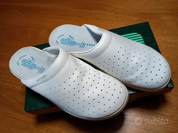 Ciabatte in pelle FLY Flot n°43