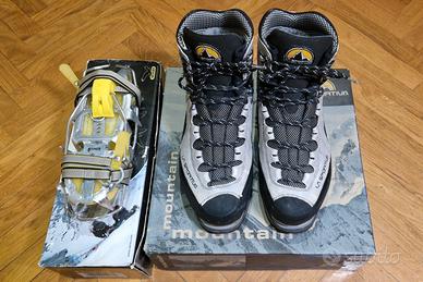 Kit Scarponi LA SPORTIVA e ramponi step-in SALEWA