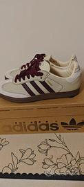 adidas Samba OG Wonder White Maroon EU37