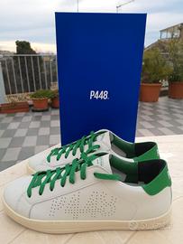 Scarpe sneakers P448 JOHN White/Green