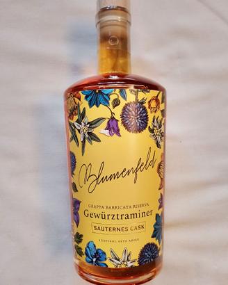 Grappa Barricata Riserva Gewürztraminer Sauternes