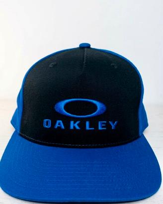 Cappellino Oakley Snapback Nero e Blu