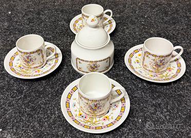 Set servizio Tazzine con fondi in ceramica Caffè