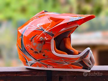 Casco moto bambino
