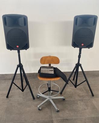 Casse lem d400 + mixer