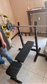 Panca piana e reclinabile