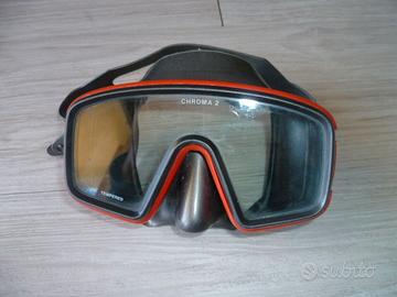 Maschera sub vintage Mares Chroma 2