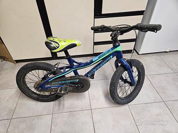 Bicicletta Bambini 4 Anni da 16 Pollici
