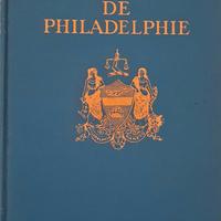 Le port et la ville de philadelphie. 1912 raro