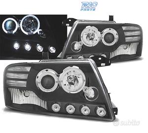 FARI MITSUBISHI PAJERO V60 00-06 ANGEL EYES LED NE