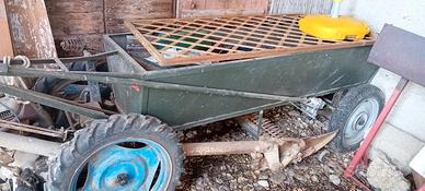 falciatrice con cassone 