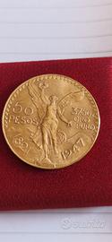 50 pesos oro Messico