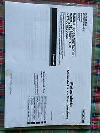 Libretto uso manutenzione kavasaki versys 650