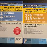 Libri per il Concorso Regione Sicilia- Manuali