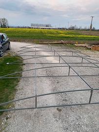 Copertura in ferro zincato 6x9 mt.