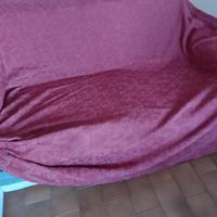 Copri divano rosa 3 posti 