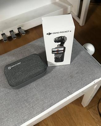 Dji Osmo Pocket 4 + mic hollyland M1